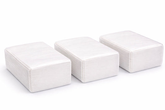 White Dispenser Napkins — Case of 6,000