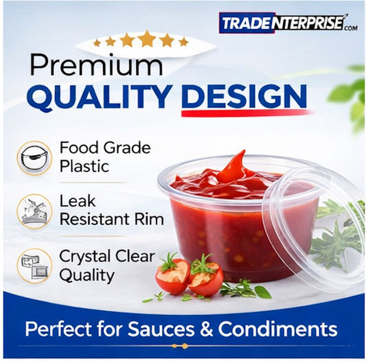 1.5 oz Portion Cups — Case of 2,500 | Lids Sold Separately