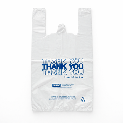 10.5 x 6 x 19 T-Shirt Bags — Case of 1,200