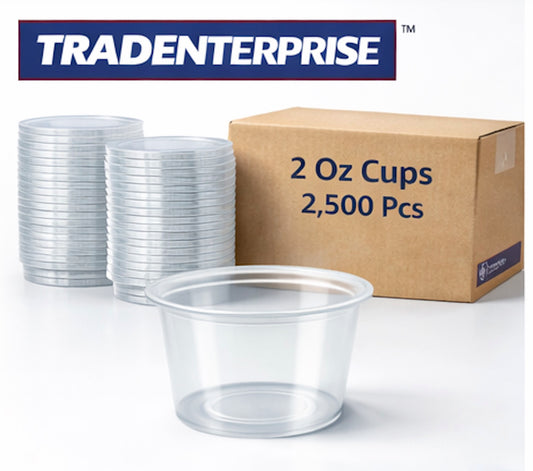 2 oz Portion Cups — Case of 2,500 | Lids Sold Separately