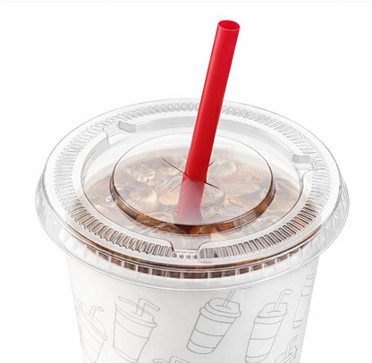 90mm Flat Lids for 24 oz Drink Cups — Case of 1,000