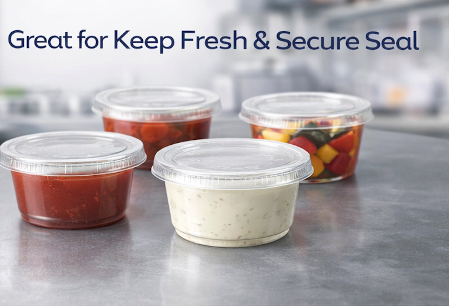 1.5 oz / 2 oz Portion Cup Lids — Case of 2,500