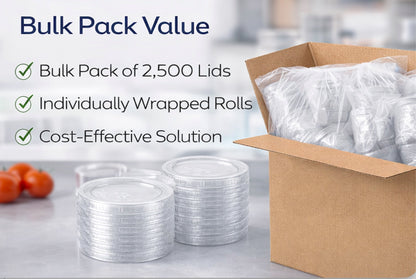 1.5 oz / 2 oz Portion Cup Lids — Case of 2,500
