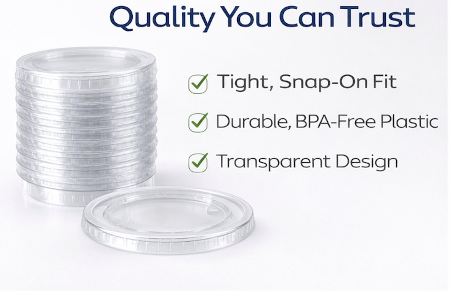 4 oz Portion Cup Lids — Case of 2,500