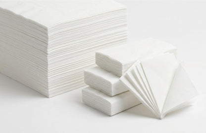 White Dispenser Napkins — Case of 6,000