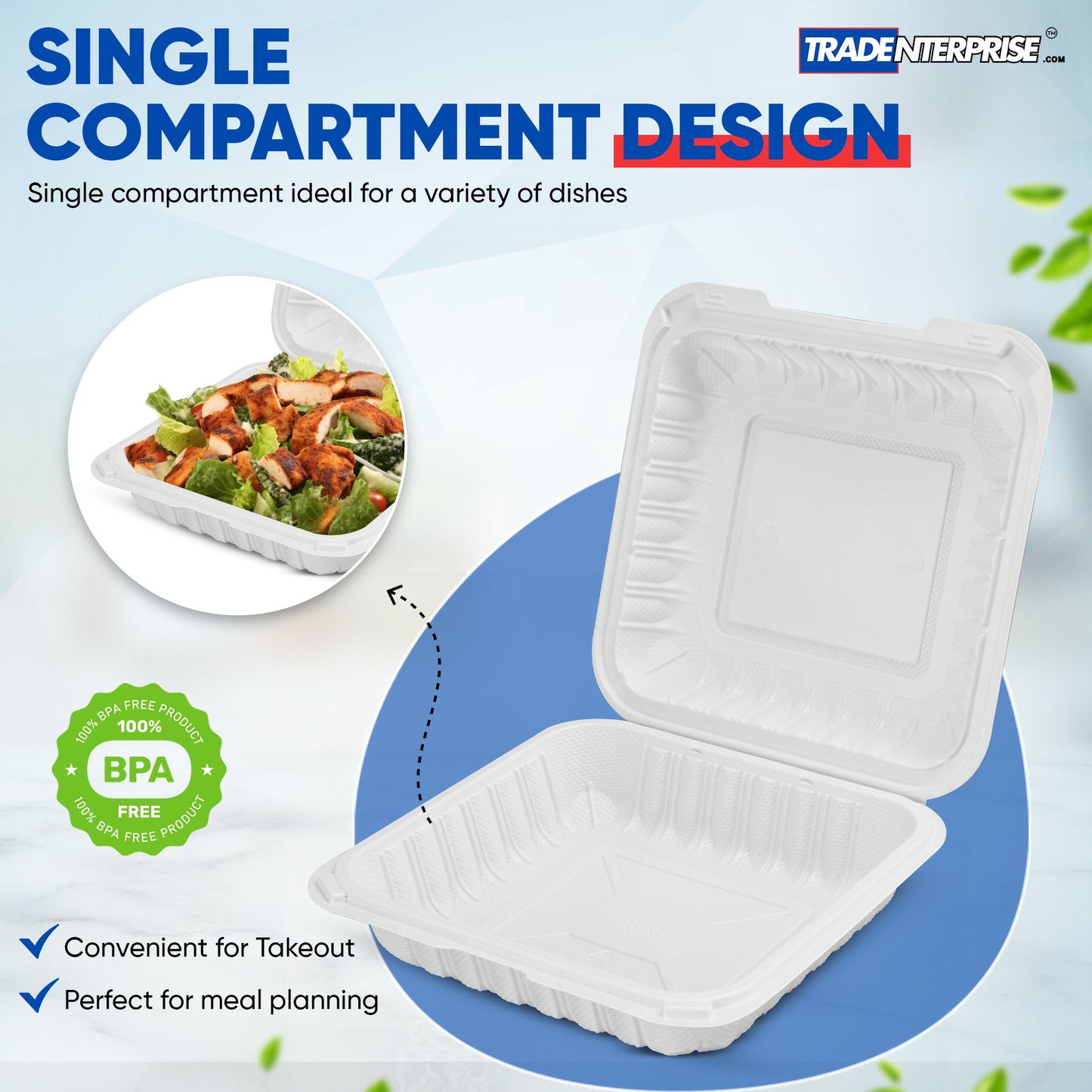 8X8 MFPP Clamshell